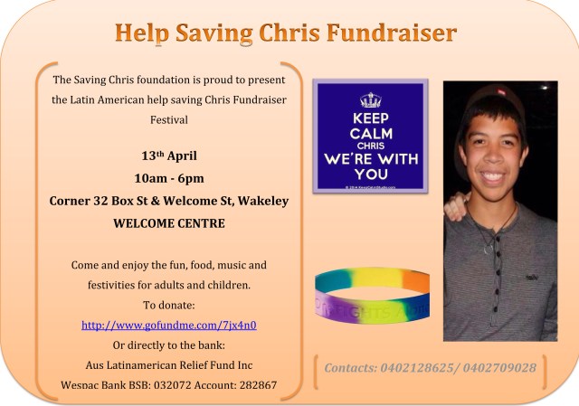 Saving Chrisfundraiser