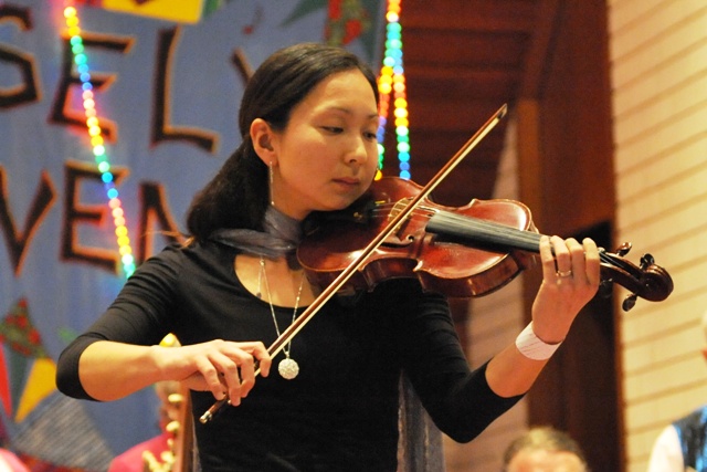 Violinist Kazu Milne
